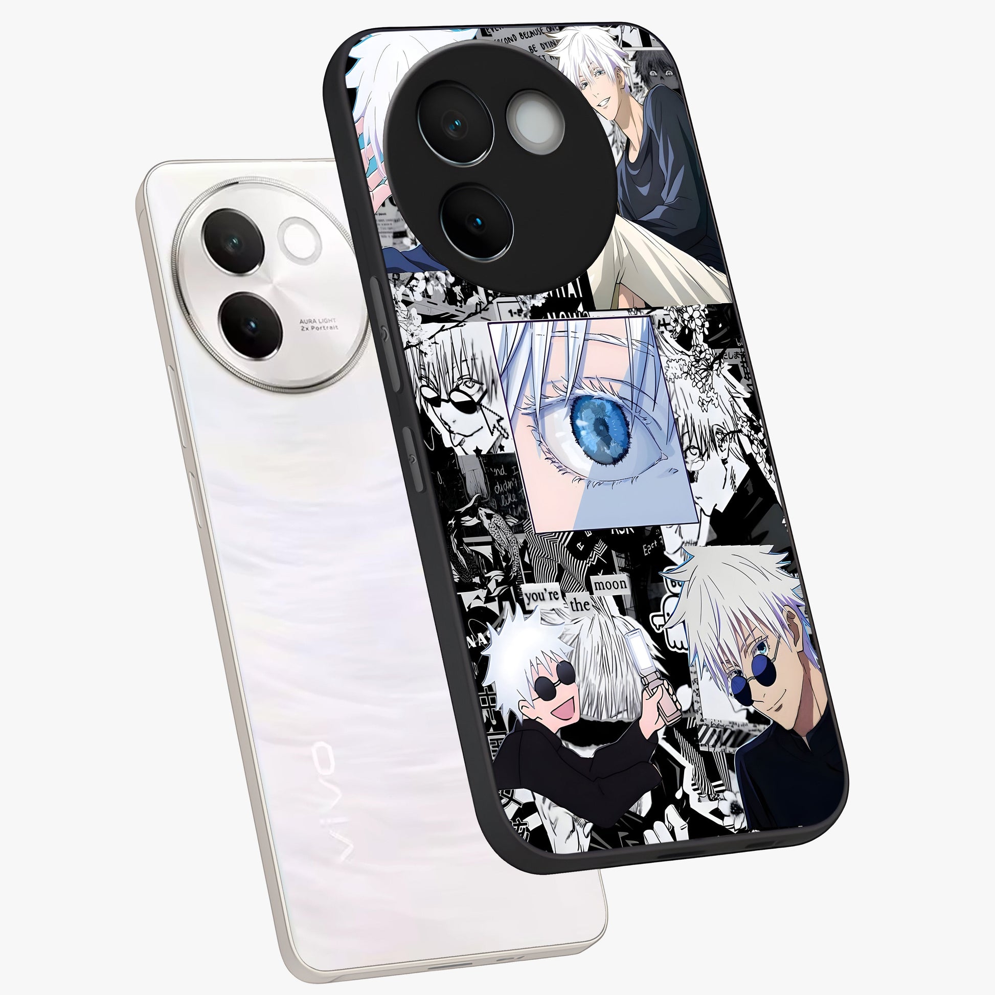 Infinity Sorcerer Chaos Glass Case displayed in angled mockup highlighting powerful magical design with fantasy aesthetic style.