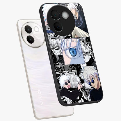 Infinity Sorcerer Chaos Glass Case displayed in angled mockup highlighting powerful magical design with fantasy aesthetic style.
