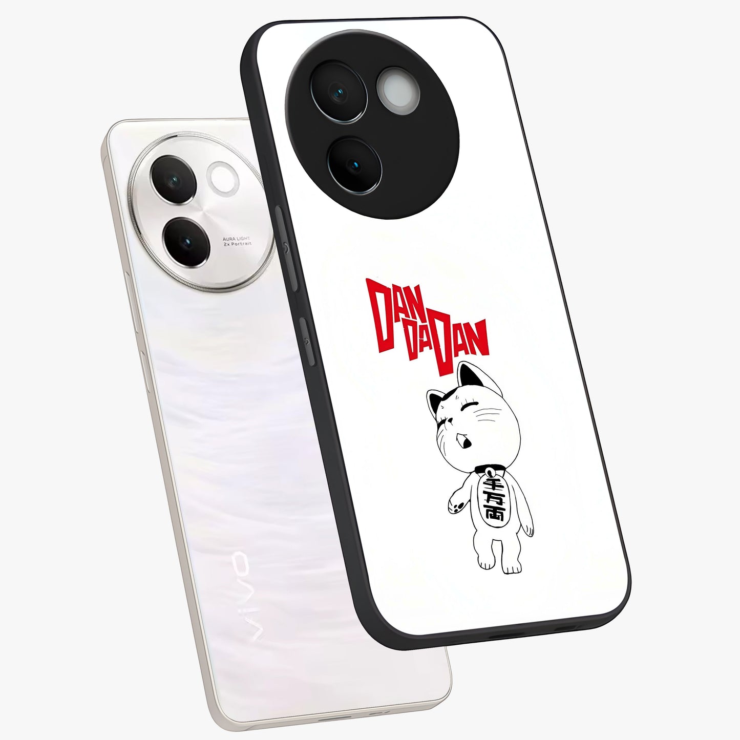 Playful Spirit Charm Glass Case displayed in angled mockup highlighting lively decorative design with playful aesthetic style.