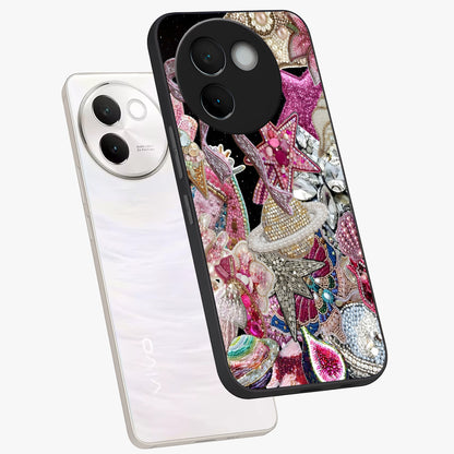 Starlit Jewel Dream Glass Case displayed in angled mockup highlighting glowing celestial jewel design with dreamy aesthetic.
