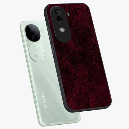 Crimson Fade Flow Glass Case displayed in angled mockup highlighting smooth gradient design with modern aesthetic style.