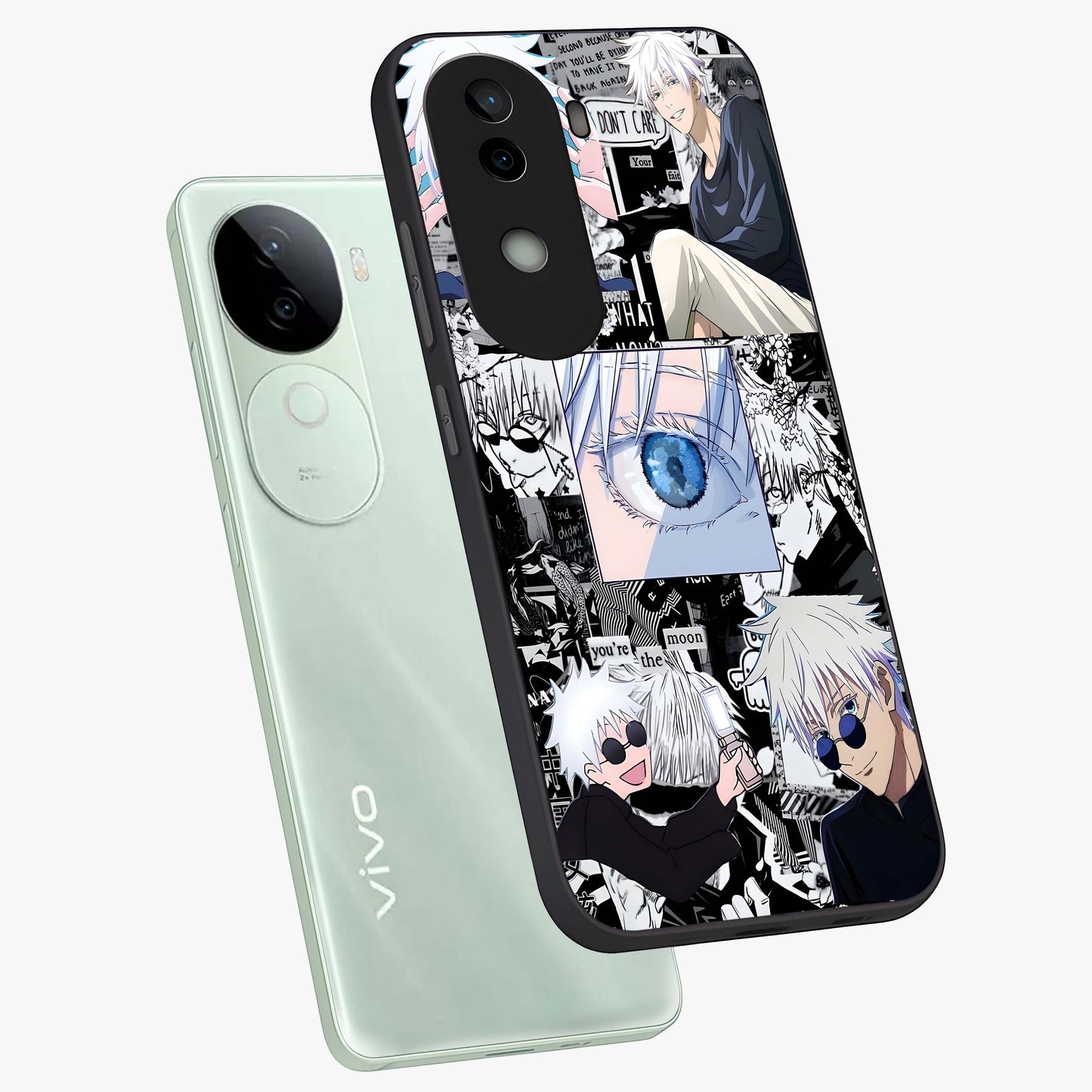 Infinity Sorcerer Chaos Glass Case displayed in angled mockup highlighting powerful magical design with fantasy aesthetic style.