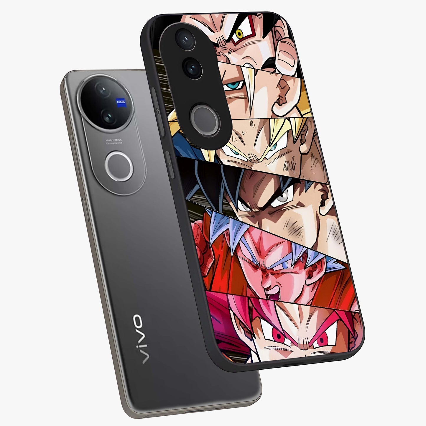 Anime Character Glass Case displayed in angled mockup highlighting colorful anime character illustration.