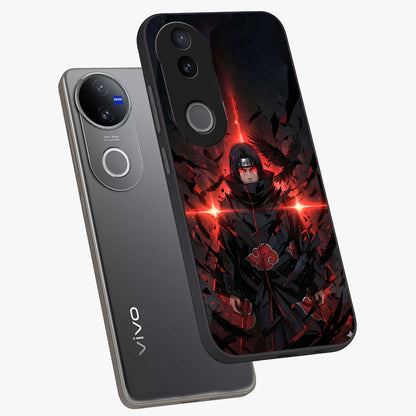Focused Blade Discipline Glass Case displayed in angled mockup highlighting clean minimal text artwork with modern aesthetic style.
