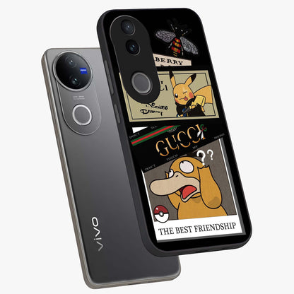 Gucci Play Mashup Glass Case displayed in angled mockup highlighting stylish fashion mashup design with bold aesthetic.