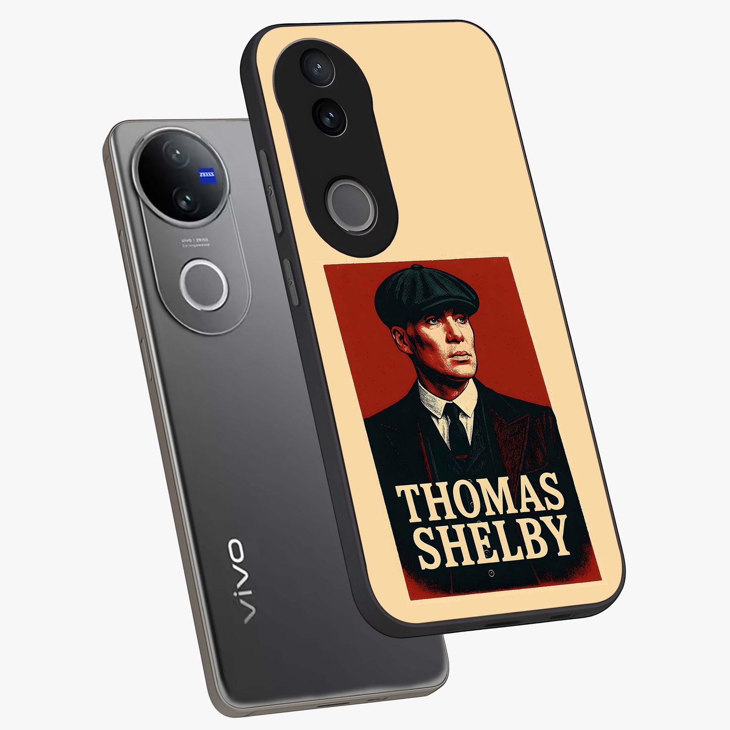 Vintage Mafia Authority Glass Case displayed in angled mockup highlighting powerful retro design with classic gangster aesthetic.