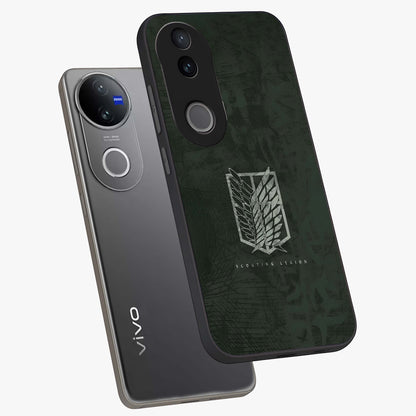 Wings Of Freedom Glass Case displayed in angled mockup highlighting graceful wing design with inspirational aesthetic.