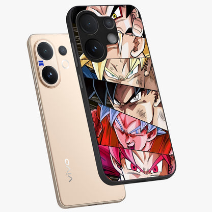 Anime Character Glass Case displayed in angled mockup highlighting colorful anime character illustration.