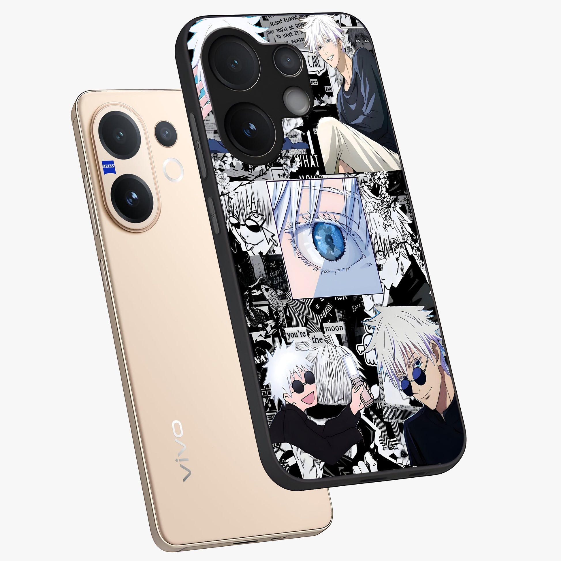 Infinity Sorcerer Chaos Glass Case displayed in angled mockup highlighting powerful magical design with fantasy aesthetic style.
