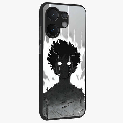 Awakened Inner Rage Glass Case upright view showcasing dramatic artwork with strong expressive aesthetic.