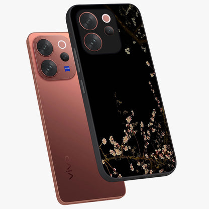 Petal Moon Light With Custom Name Glass Case displayed in angled mockup highlighting delicate petal design with custom name feature.