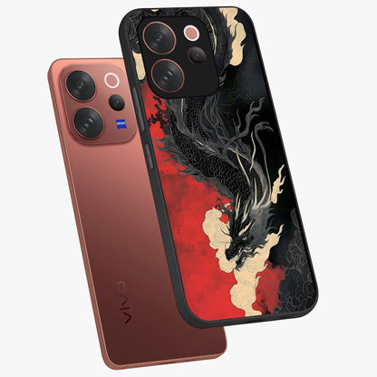 Shadow Dragon Fury Glass Case displayed in angled mockup highlighting powerful dragon illustration with dark fantasy aesthetic.