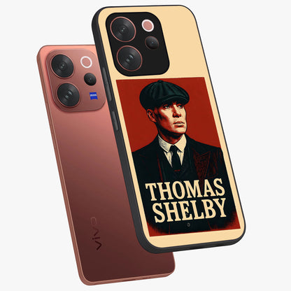 Vintage Mafia Authority Glass Case displayed in angled mockup highlighting powerful retro design with classic gangster aesthetic.