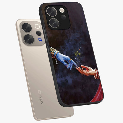 Divine Touch Eternal Glass Case displayed in angled mockup highlighting elegant divine inspired design with calm aesthetic style.