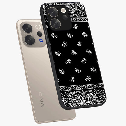 Retro Rebel Threads Glass Case displayed in angled mockup highlighting retro inspired graphic design with rebellious aesthetic.