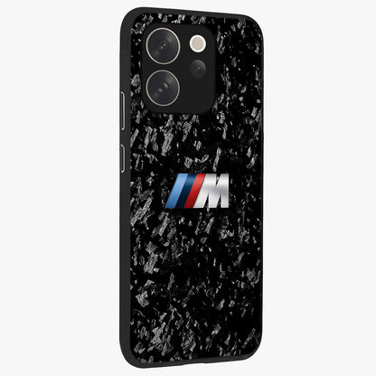 Carbon Speed Mark Glass Case upright view showcasing modern carbon speed graphic with bold automotive theme.