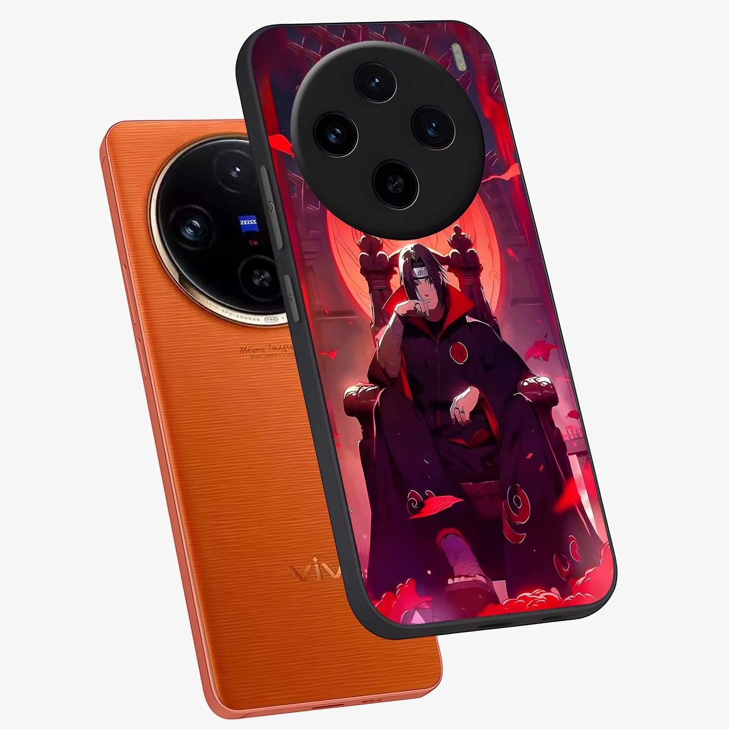 Blood Moon Sovereign Glass Case displayed in angled mockup highlighting dark celestial moon design and dramatic theme.