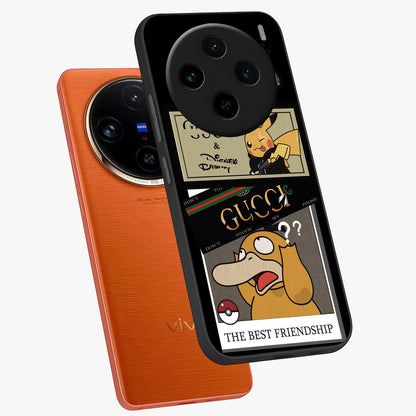 Gucci Play Mashup Glass Case displayed in angled mockup highlighting stylish fashion mashup design with bold aesthetic.