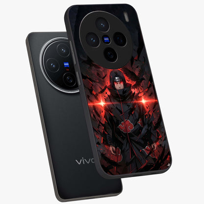 Focused Blade Discipline Glass Case displayed in angled mockup highlighting clean minimal text artwork with modern aesthetic style.