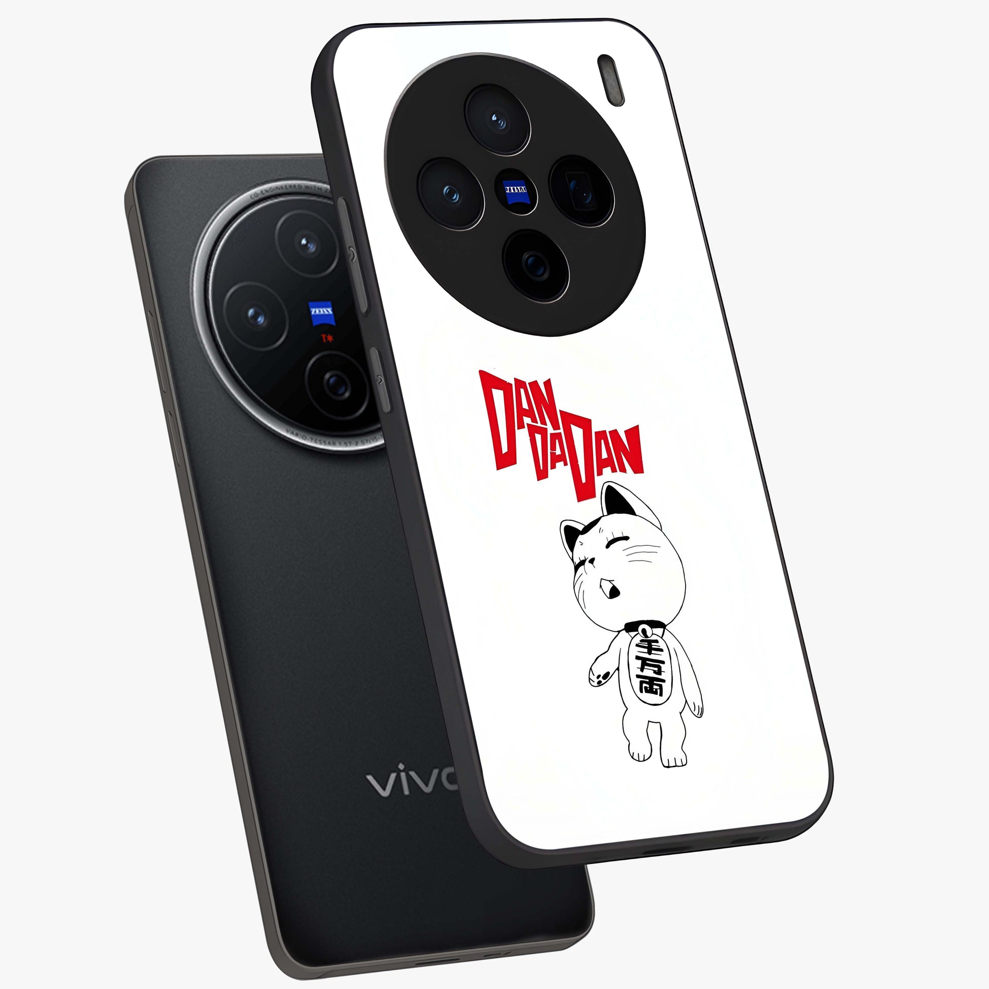 Playful Spirit Charm Glass Case displayed in angled mockup highlighting lively decorative design with playful aesthetic style.