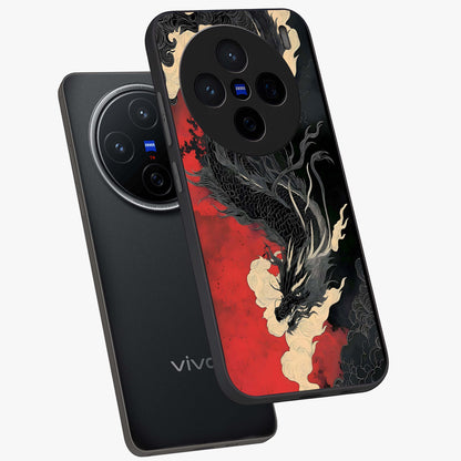 Shadow Dragon Fury Glass Case displayed in angled mockup highlighting powerful dragon illustration with dark fantasy aesthetic.