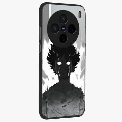 Awakened Inner Rage Glass Case upright view showcasing dramatic artwork with strong expressive aesthetic.