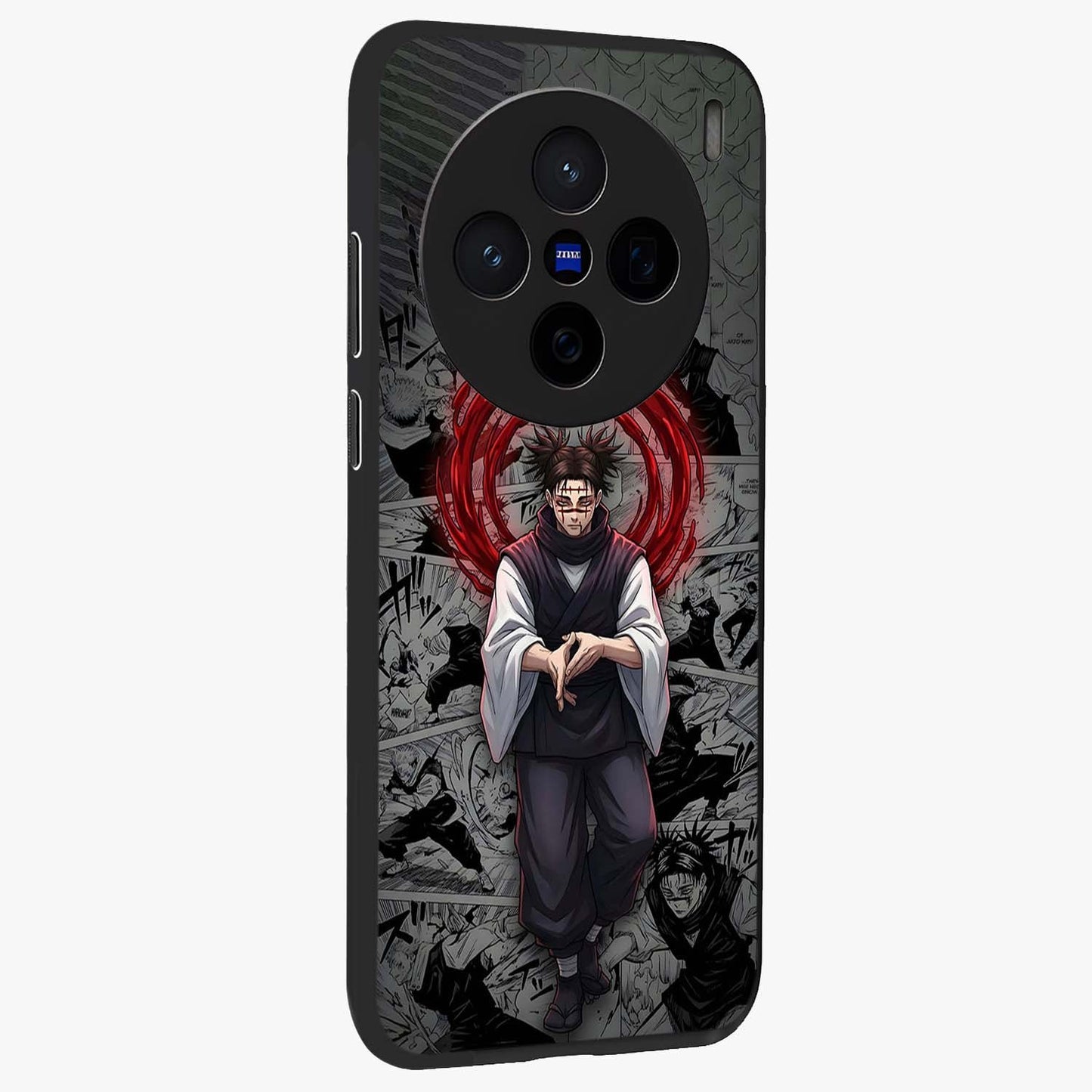 Cursed Ritual Ascension Glass Case upright view showcasing powerful ascension artwork with dark fantasy theme.