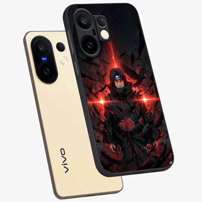 Focused Blade Discipline Glass Case displayed in angled mockup highlighting clean minimal text artwork with modern aesthetic style.