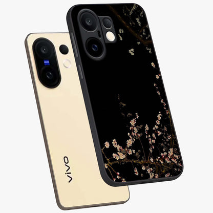 Petal Moon Light With Custom Name Glass Case displayed in angled mockup highlighting delicate petal design with custom name feature.