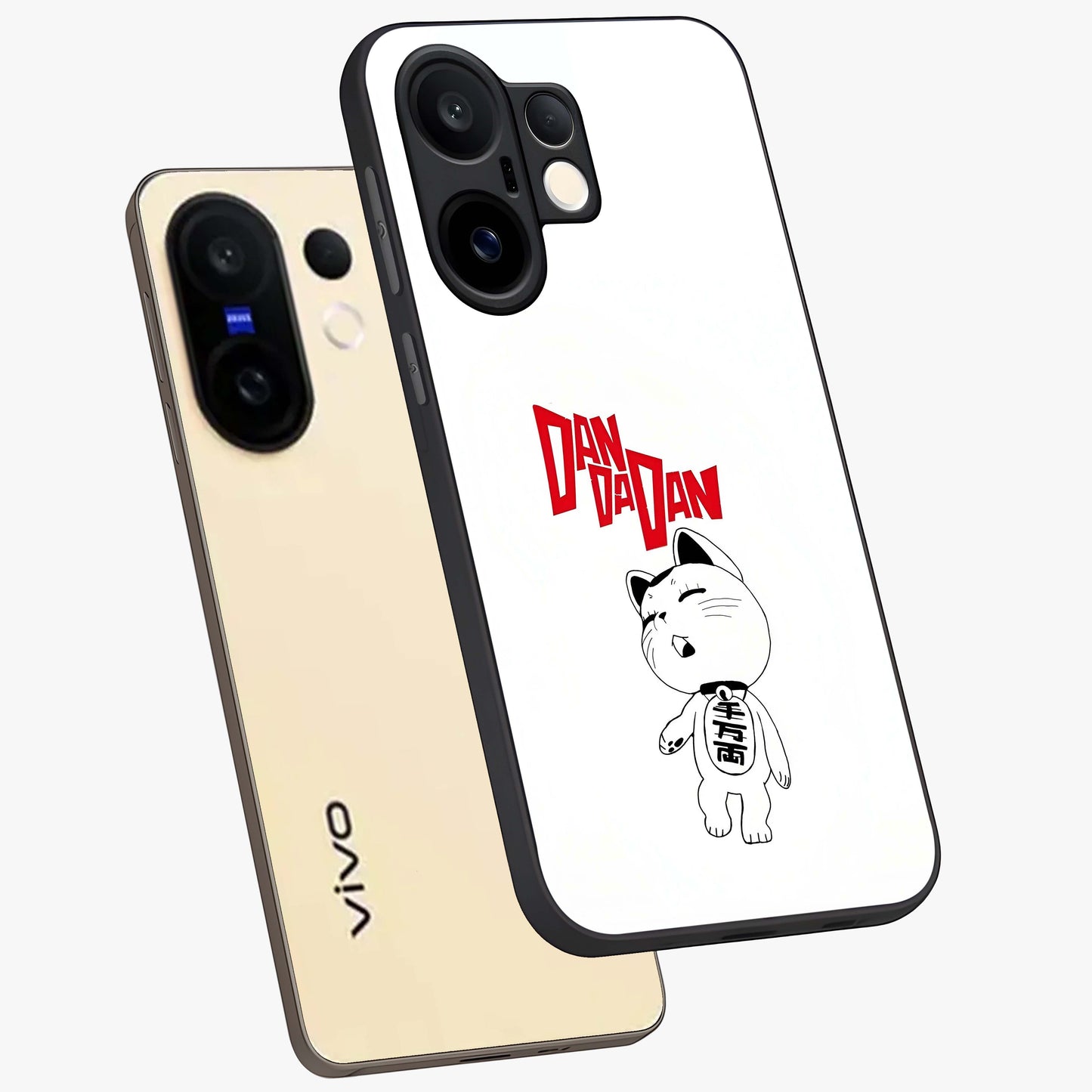 Playful Spirit Charm Glass Case displayed in angled mockup highlighting lively decorative design with playful aesthetic style.
