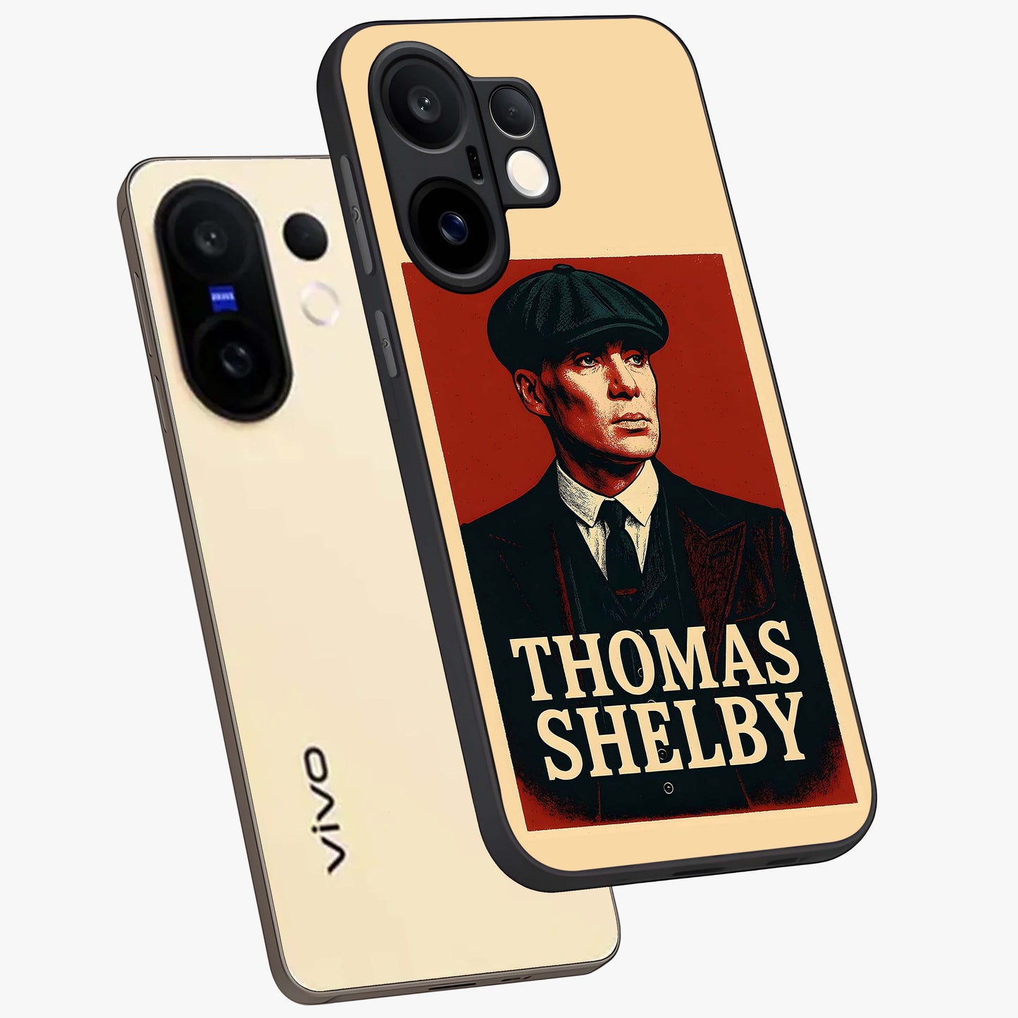 Vintage Mafia Authority Glass Case displayed in angled mockup highlighting powerful retro design with classic gangster aesthetic.