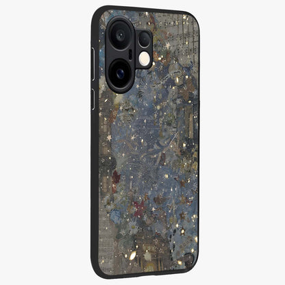 Aesthetic Astrolophia Glass Case upright view showcasing soft aesthetic theme with stylish modern look.