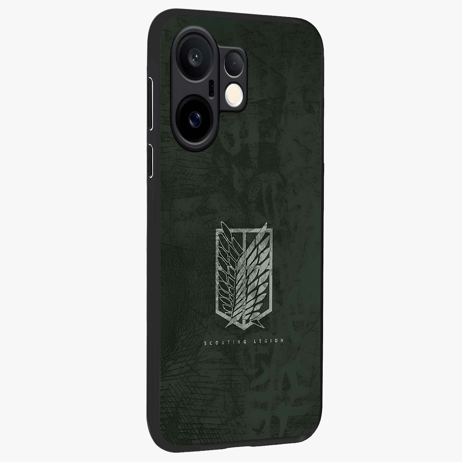 Wings Of Freedom Glass Case upright view showcasing powerful wings artwork with freedom themed design.