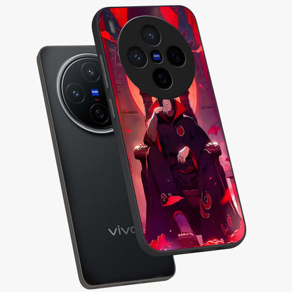 Blood Moon Sovereign Glass Case displayed in angled mockup highlighting dark celestial moon design and dramatic theme.