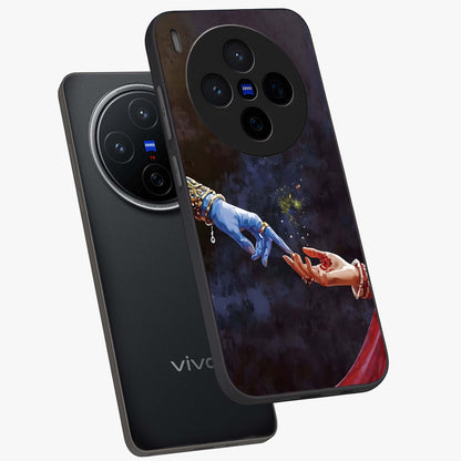 Divine Touch Eternal Glass Case displayed in angled mockup highlighting elegant divine inspired design with calm aesthetic style.
