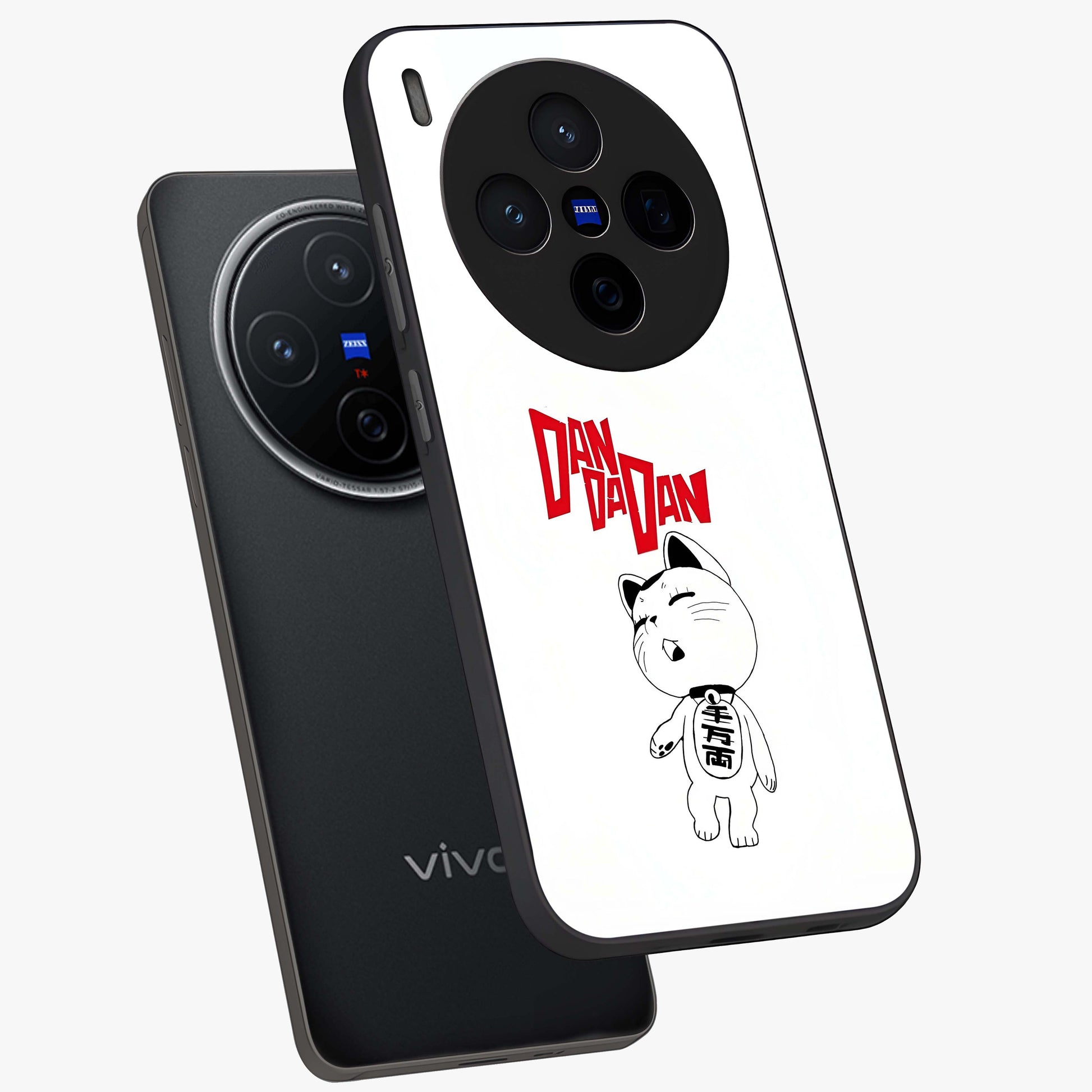 Playful Spirit Charm Glass Case displayed in angled mockup highlighting lively decorative design with playful aesthetic style.
