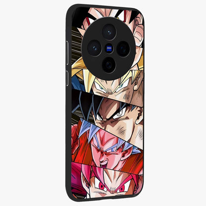Anime Character Glass Case upright view showcasing expressive anime artwork with bold graphic style.