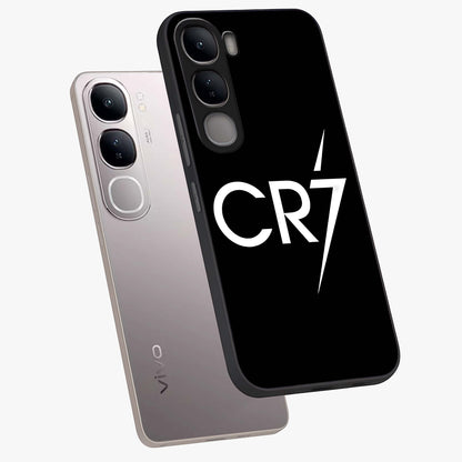 Cr7 Elite Strike Glass Case displayed in angled mockup highlighting powerful sports graphic with bold athletic theme.