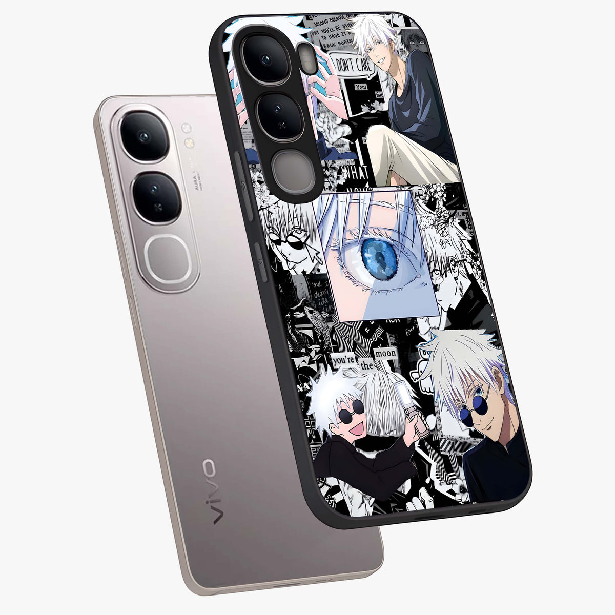 Infinity Sorcerer Chaos Glass Case displayed in angled mockup highlighting powerful magical design with fantasy aesthetic style.