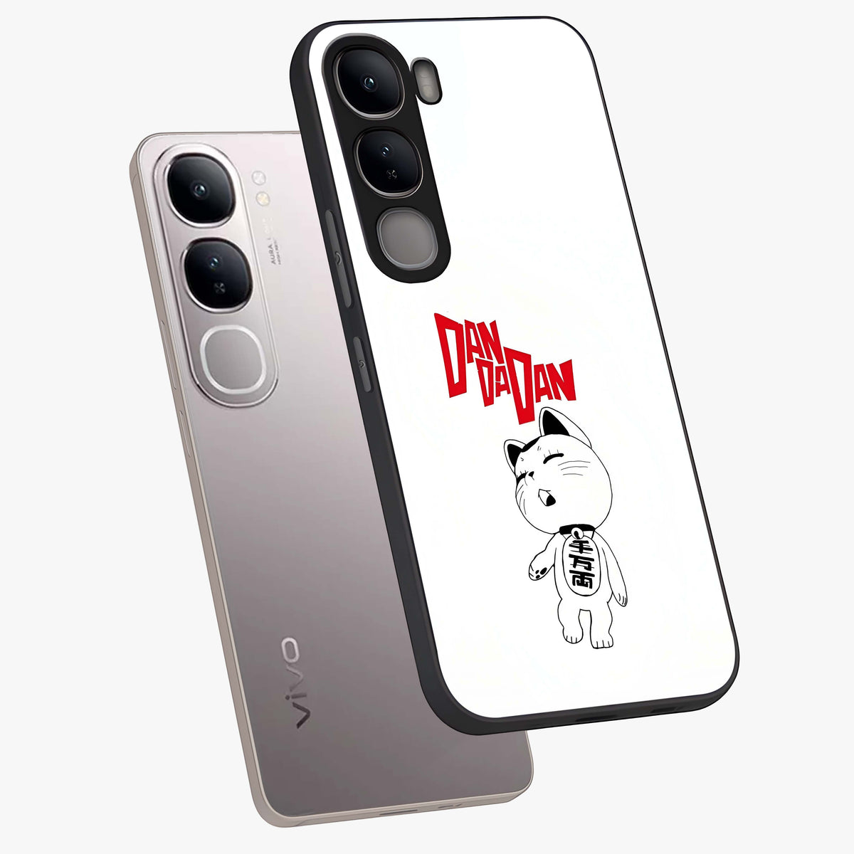 Playful Spirit Charm Glass Case displayed in angled mockup highlighting lively decorative design with playful aesthetic style.