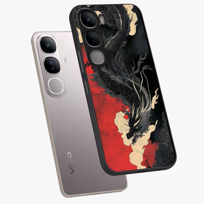 Shadow Dragon Fury Glass Case displayed in angled mockup highlighting powerful dragon illustration with dark fantasy aesthetic.