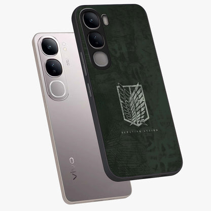 Wings Of Freedom Glass Case displayed in angled mockup highlighting graceful wing design with inspirational aesthetic.