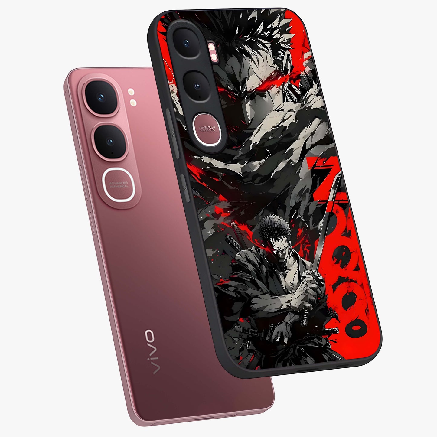 Demon Sword Resolve Glass Case displayed in angled mockup highlighting powerful demon sword illustration with dark fantasy aesthetic.