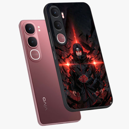 Focused Blade Discipline Glass Case displayed in angled mockup highlighting clean minimal text artwork with modern aesthetic style.