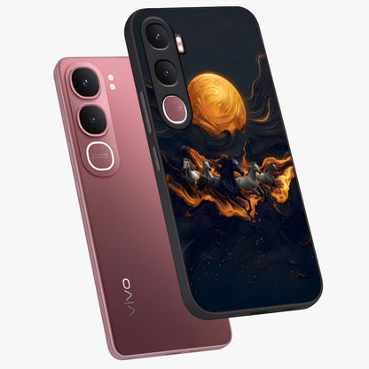 Golden Royal Heritage Glass Case displayed in angled mockup highlighting luxurious heritage design with golden aesthetic style.