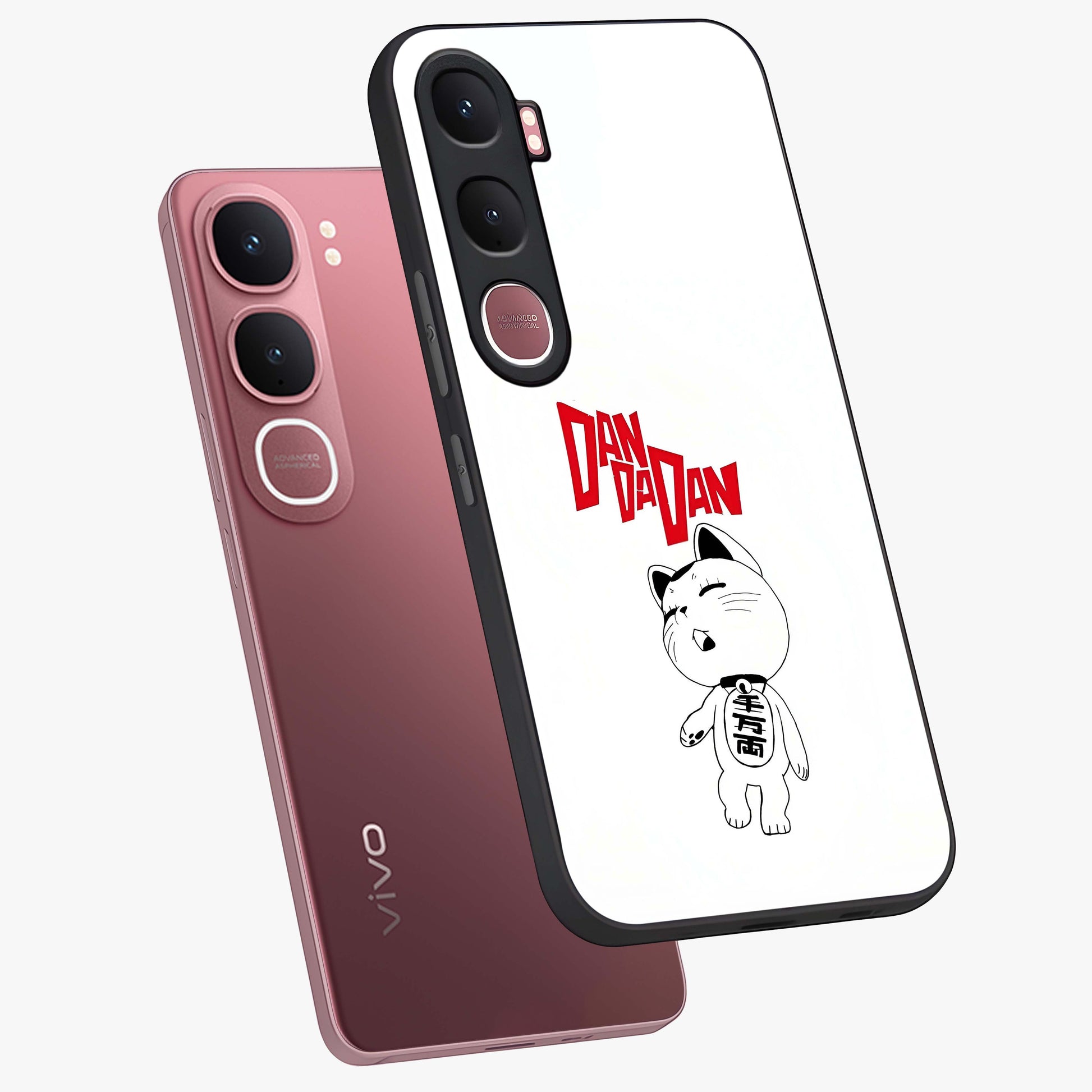 Playful Spirit Charm Glass Case displayed in angled mockup highlighting lively decorative design with playful aesthetic style.