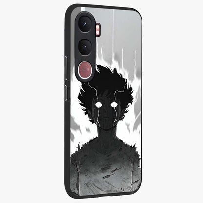 Awakened Inner Rage Glass Case upright view showcasing dramatic artwork with strong expressive aesthetic.