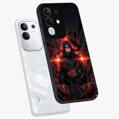 Focused Blade Discipline Glass Case displayed in angled mockup highlighting clean minimal text artwork with modern aesthetic style.