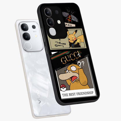 Gucci Play Mashup Glass Case displayed in angled mockup highlighting stylish fashion mashup design with bold aesthetic.