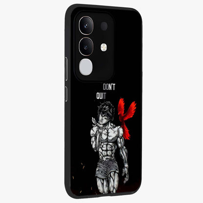 Rise Beyond Limits Glass Case upright view showcasing powerful inspirational artwork with uplifting theme.